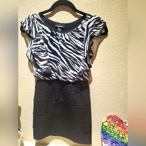Kids Zebra print dress